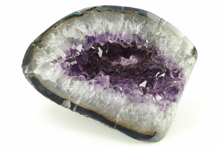 Sparkly, Purple Amethyst Geode - Uruguay #275968